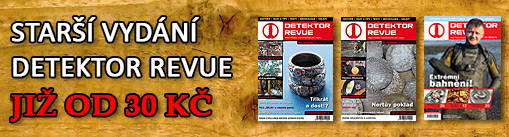 Jediný český časopis zaměřený na hledání s detektory kovů!