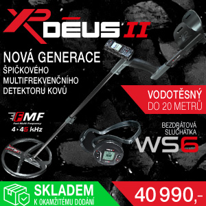 Detektor kovů XP DEUS II