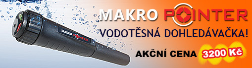 Vododěsná dohledávačka Makro Pointer!