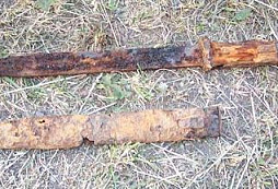 Sobotní nález bajonetu od Ladi