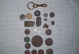 Nálezy mincí od Myšáka
