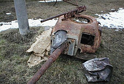 Tanková věž a flak od Hellera