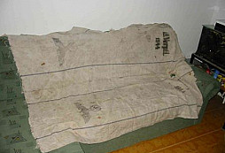 Plachta Wehrmachtu od Juma