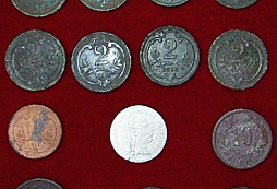 Drobné mincičky císaře pána