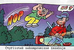 Čtyřlístek zasahuje