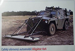 Aligátor - detektor