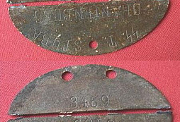 ID známka SS Stuba a další nálezy od Igrama