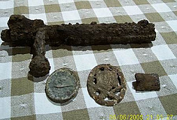 Nálezy ze 7.6. 2005 od Romela a Mildy