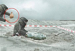 Návod jak se zachovat, najdeme-li nevybuchlou munici