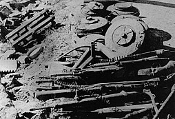 Ptáčkovna u Písku v květnu 1945