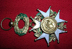 Zlatý francouzký rytířský kříž řádu čestné legie