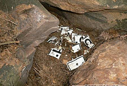 Novodobý "zbojnícky" úkryt