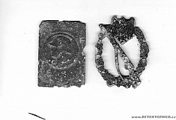 Útočák, ufo plaketka s helmičkou