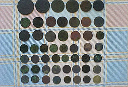 Měděné mincičky Rakouska Uherska