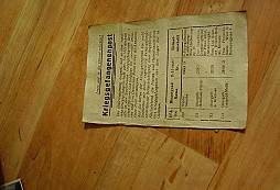 Leták z propagačnej strely