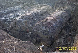 Nález nádrží na palivo