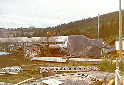 Vraky bombardérů Handley Page Halifax