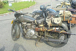 Výstava motocyklů v Blatné