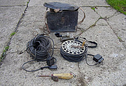 Polní telefoní set