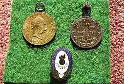 Válečné medaile od brndoše
