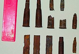 Střelivo z rybníka