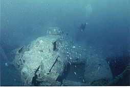 Vraky letadel pod vodou I.