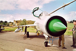 Vzpomínka na Mig 21 - Smutný konec