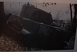 Jeden z tanku Tiger I. dochovaný do dnešních dnů