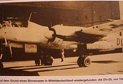 Zbytky Heinkelu He 219 Uhu a Bulharské Arado Ar -196