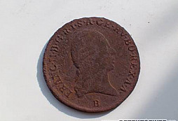 Moje první mince ze země