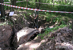 Nález tankové věže z tanku T-34