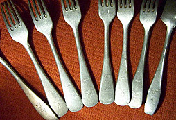 Lžíce a vidličky naší babičky