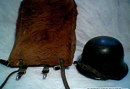 Německé tele a helma