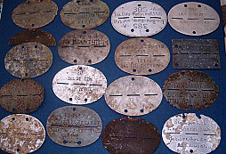 Nálezy WW II - ID známky