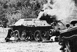 12 zničených tankov a železný kríž