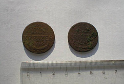 Staré jednokrejcary a RU plomba