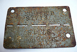 Známečka ze zajateckého tábora