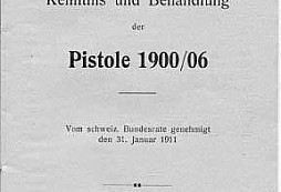 Manual pistole 1900 - 1906