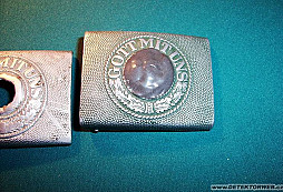 Restaurování přezky WH