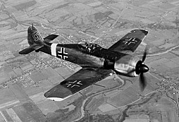 Sestřelený Focke-Wulf Fw 190 u Čelechovic