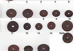 Petrolejové lampy - Regulační kolečka
