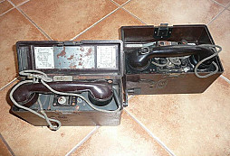 Polní telefony r.v 1-1939, 2-1944