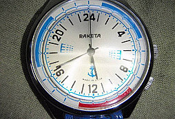 Protěž, hodinky a posuvka