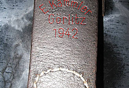 Nález nemeckého opasku s prackou