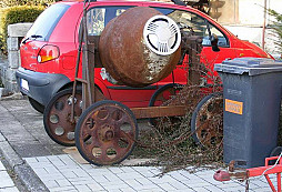 Míchačka bez pásů