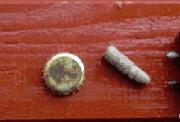 Testy detektoru - drobné předměty