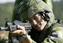 Ženy v uniforme - foto XIII. - Švédsko