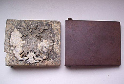 2xPřezka-Pravoslavný kříž-Ikona-Mince