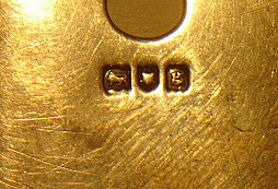 Detail značení silver čištění na knoflíky uniforem