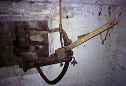 Lafeta v hraničním bunkru